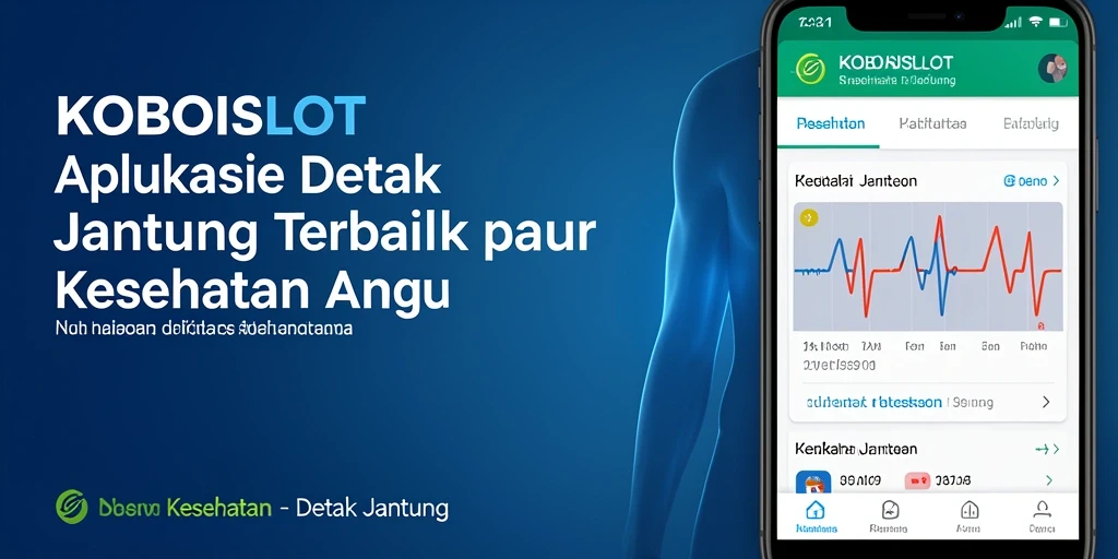 Tampilan antarmuka menarik dengan grafik detak jantung yang jelas.