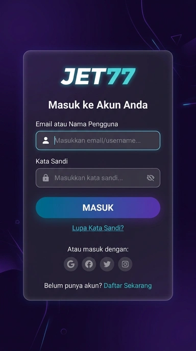 Masuk ke Akun jet77 dengan Mudah