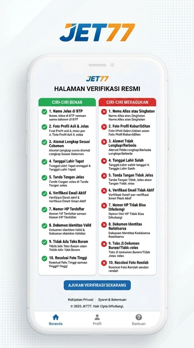 Kanal Resmi jet77 untuk Pengguna Android di Indonesia